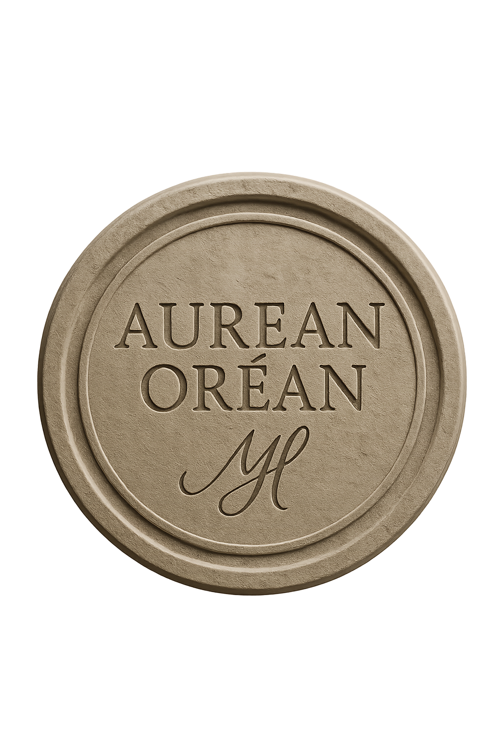 Aurean Oréan Steinsiegel mit MH Signatur